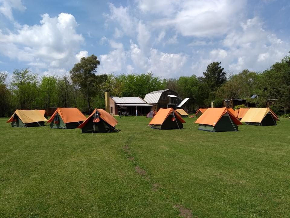 Sauzalito carpas campamento